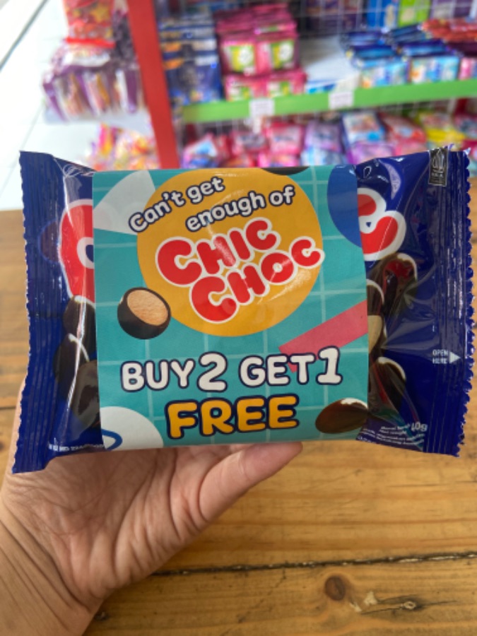 CHIC CHOC PAKET 3X40GR