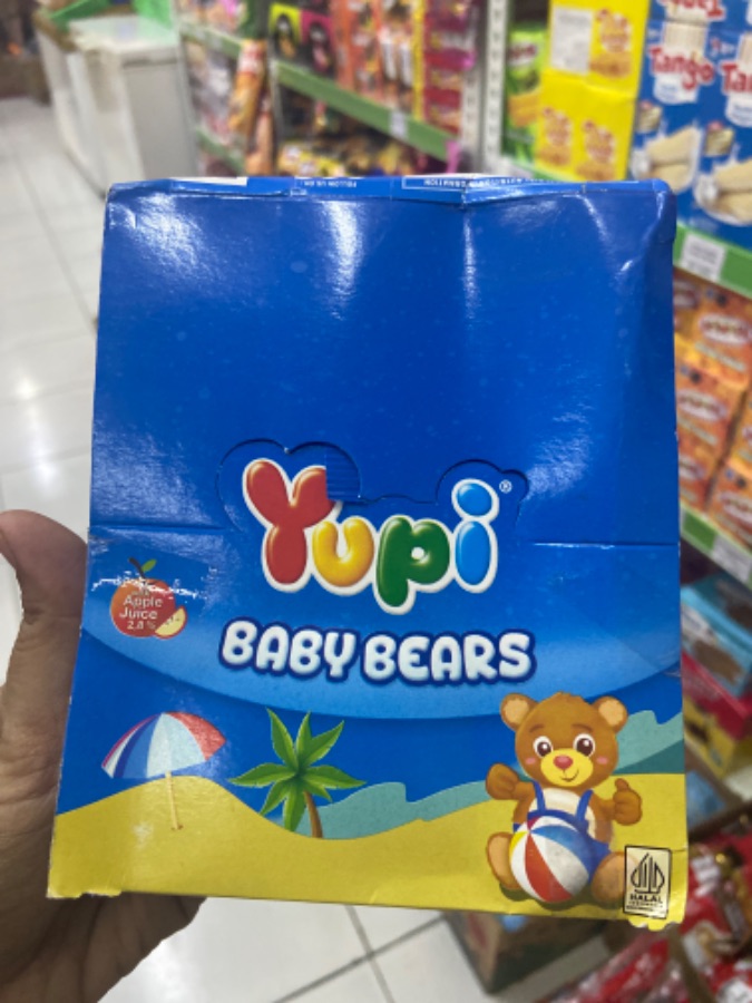 YUPI 500 24X5GR BABY BEARS 
