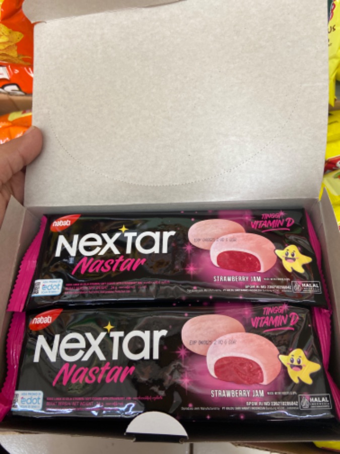 NEXTAR NASTAR STRAWBERRY JAM 10X34GR
