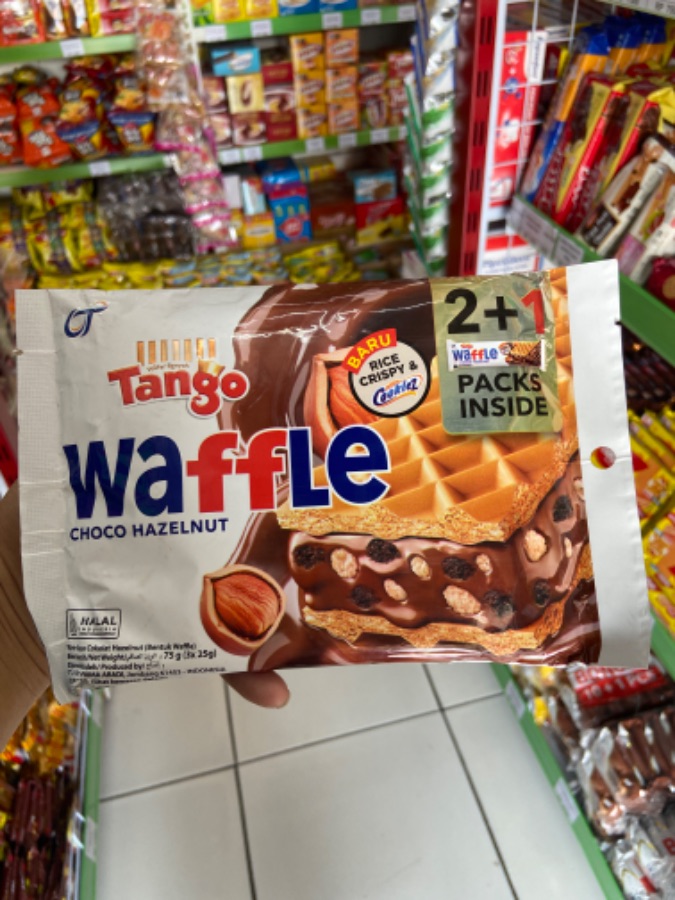 TANGO WAFFLE CHOCOHAZELNUT 75GR