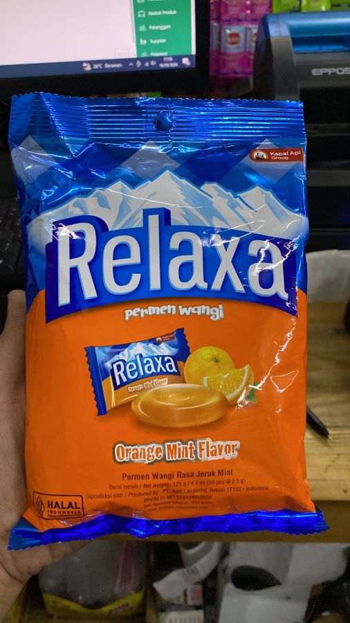 RELAXA ORANGE MINT FLAVOR 50X2,5GR