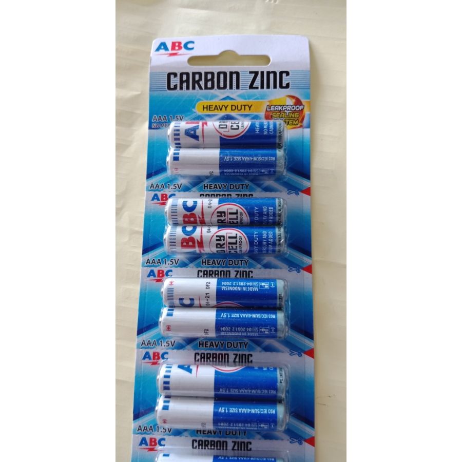 BATERAI ABC REMOT AAA