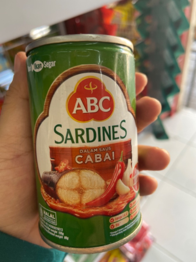 ABC SARDINES CABAI 155GR
