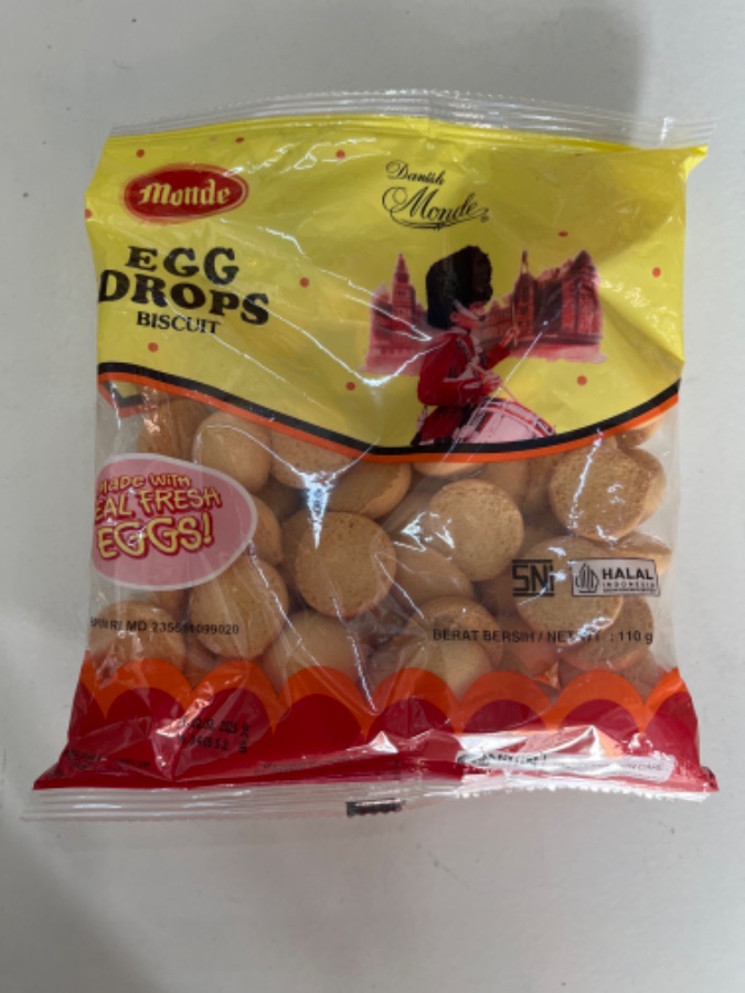 EGG DROP MONDE 110GR