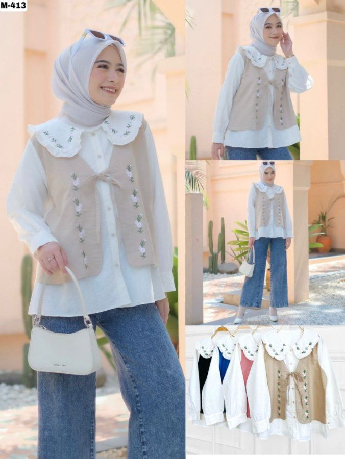M419 vest bordir