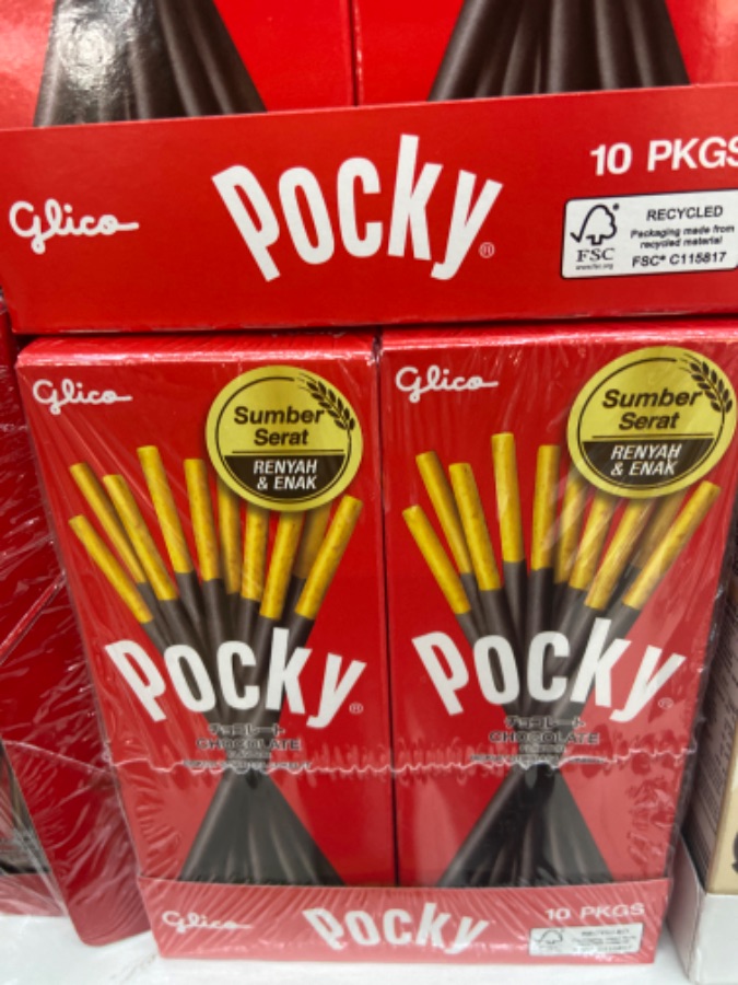 POCKY CHOCOLATE 10X22GR