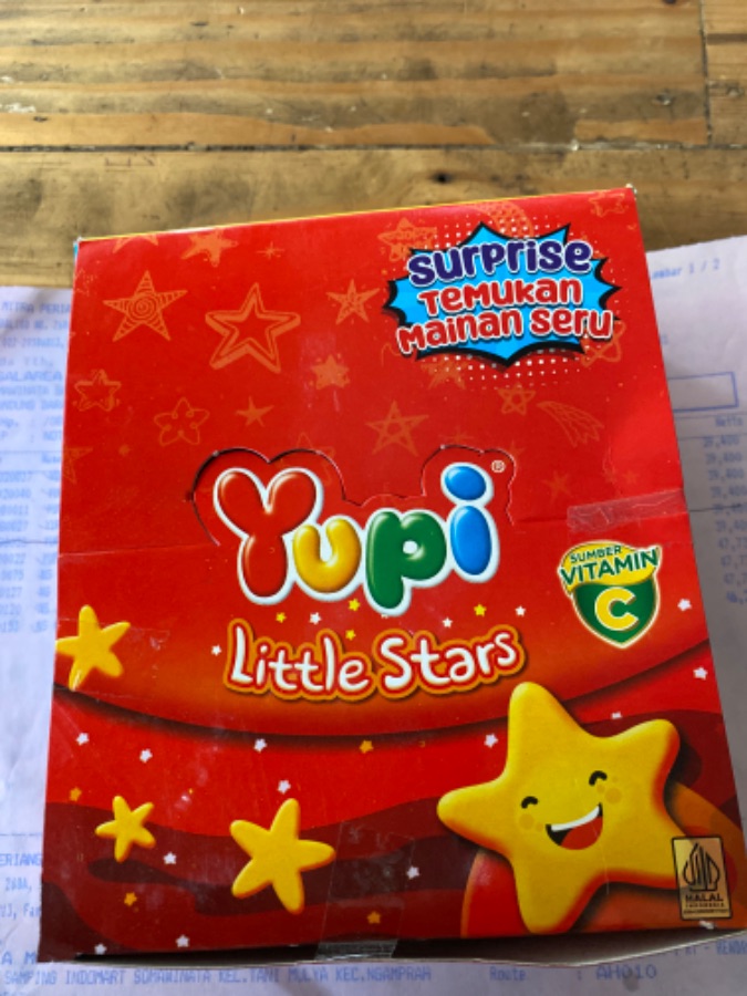 YUPI 500 24X6GR LITTLE STAR 