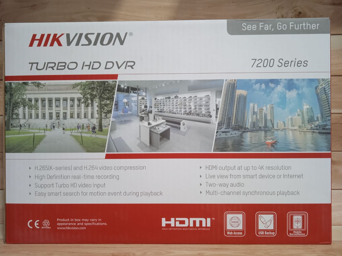 DVR HIKVISION iDS-7208HQHI-M1/E 8CH 