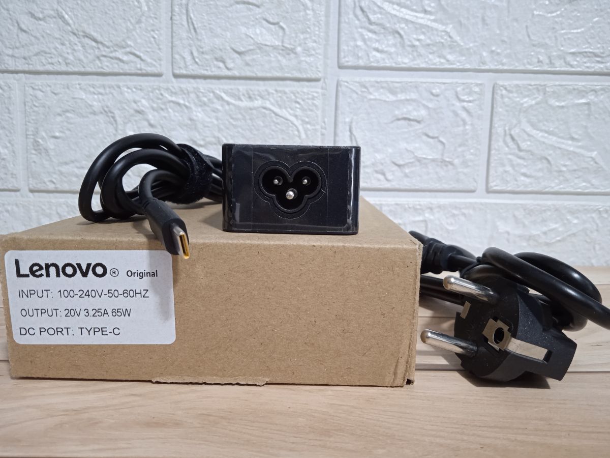 ADAPTOR LENOVO 20V 3.25A TYPE C