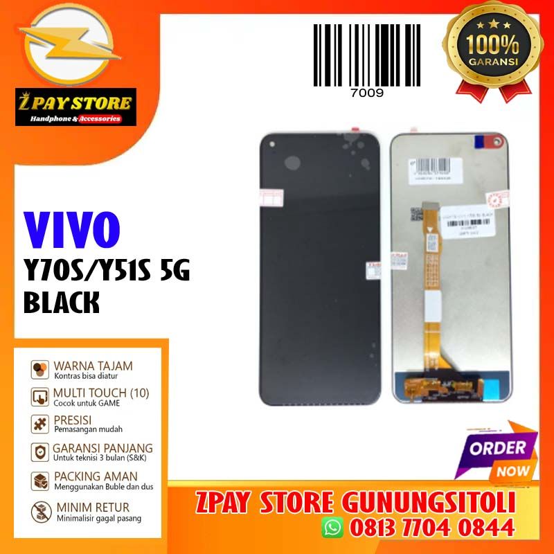 VIVO Y70S/Y51S 5G BLACK  (KING STAR)