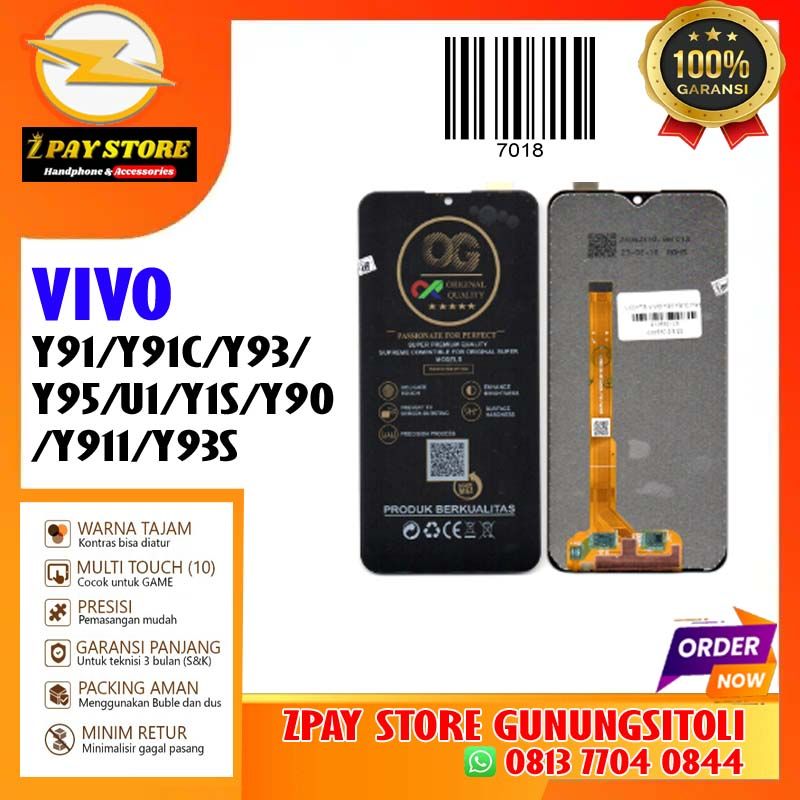 VIVO Y91/Y91C/Y93/Y95/U1/Y1S/Y90/Y911/Y93S (OGS)