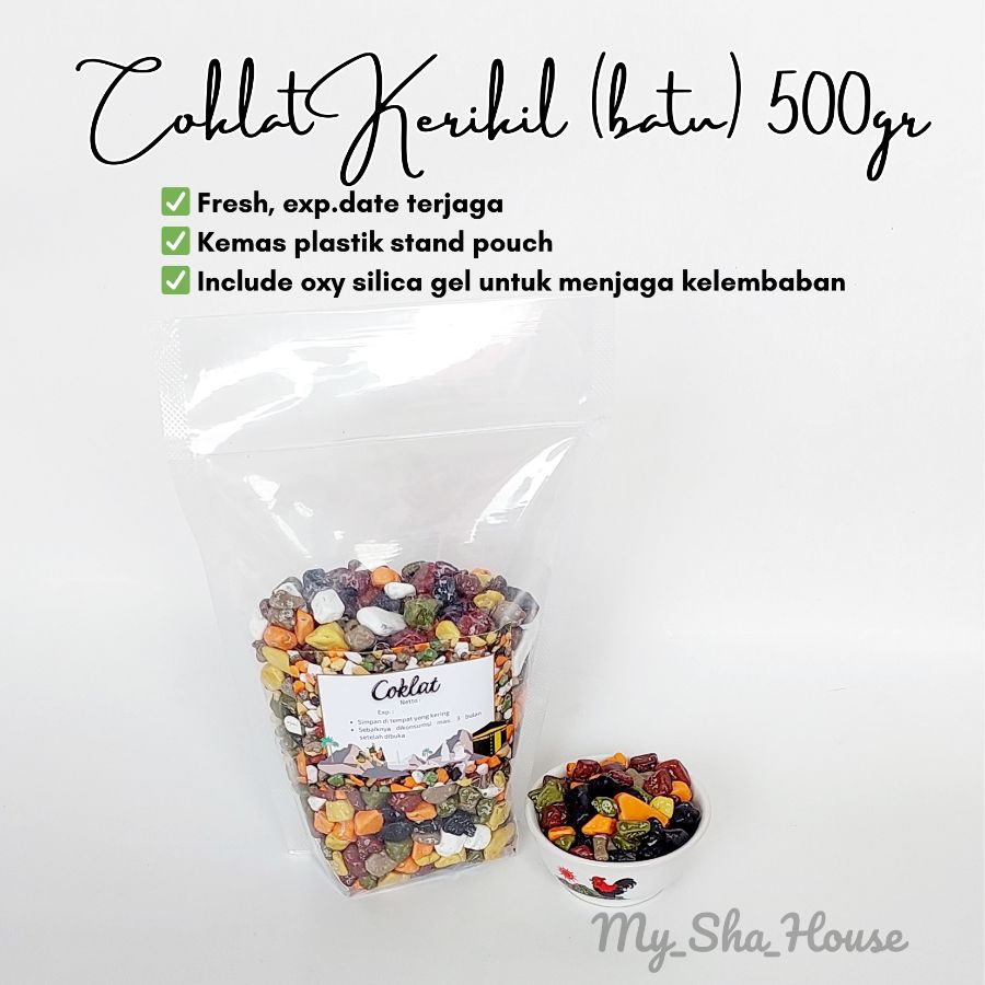 Coklat kerikil 500gr