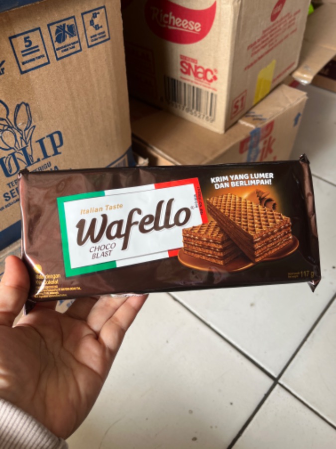 ROMA WAFELLO CHOCO BLAST 114GR