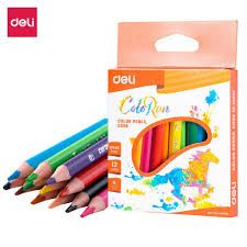 PENSIL WARNA DELI KECIL EC099OO