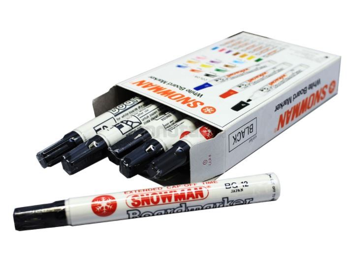SPIDOL SNOWMAN WB HITAM