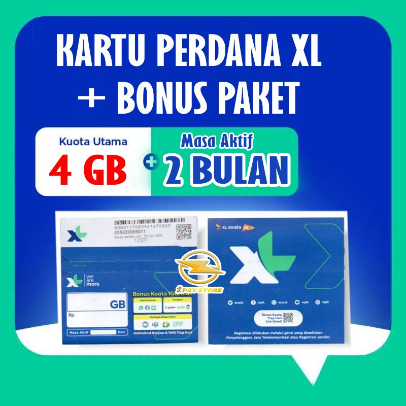 KARTU XL + BONUS 4 GB