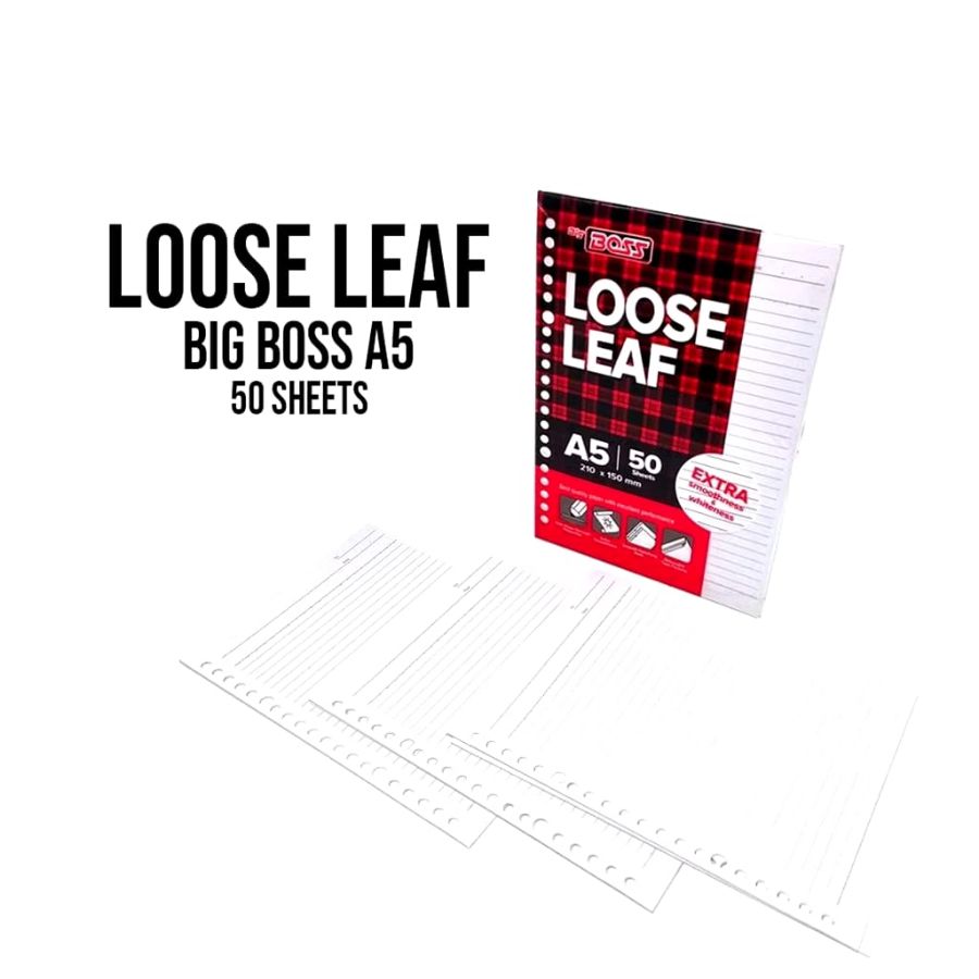 KERTAS LOOSE LEAF A5 50S