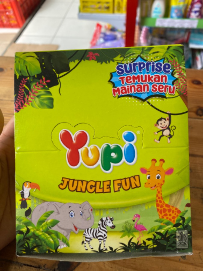 YUPI 500 24X6GR JUNGLE FUN 