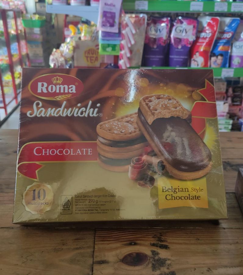ROMA SANDWICHI COKLAT BOX 270GR