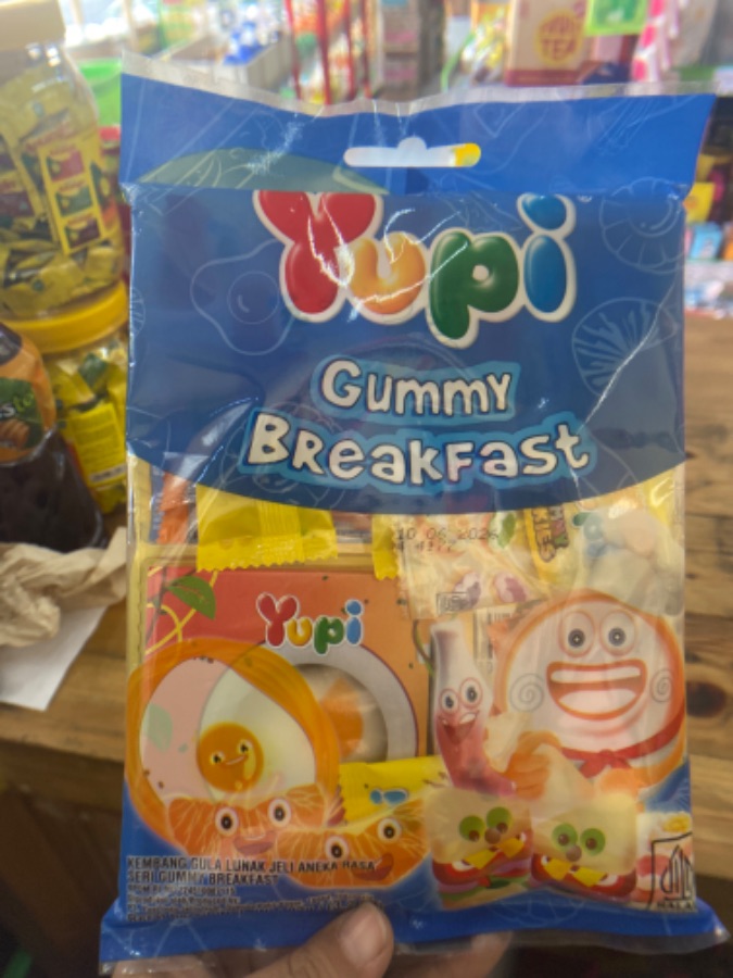 YUPI GUMMY BREAKFAST 92GR