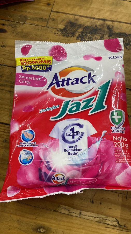 ATTACK JAZ 1 SEMERBAK CINTA 200GR