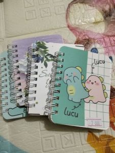 Buku catatan kecil lucu
