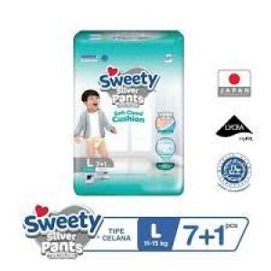 SWEETY SILVER BAG L7+1