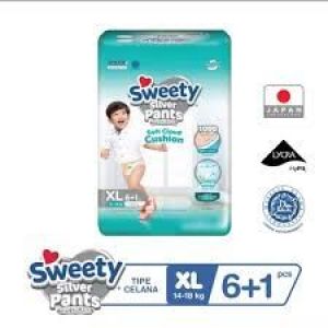 SWEETY SILVER BAG XL6+1