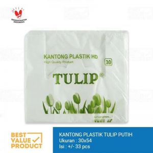 KRESEK TULIP PUTIH UK30