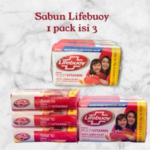 LIFEBUOY BATANG 70G PAK 3/48 ALL