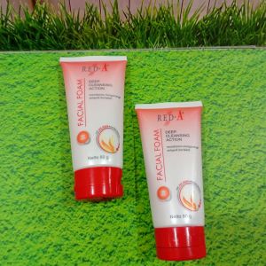 RED A Facial Foam Deep cleansing action