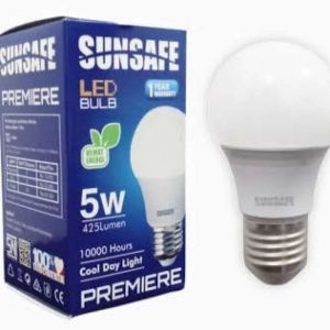 LAMPU SUNSAFE LED BUBL 5WATT