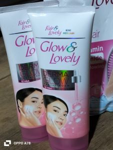 GLOW LOVELY sabun muka