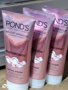 PONDS facial foam
