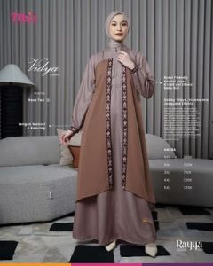 Vidya Gamis Rose Tan