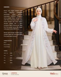 Umbra Gamis Broken White