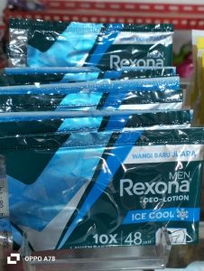 Rexona cowok sachet