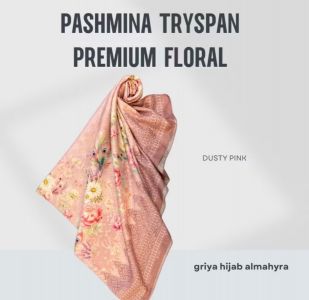 Tryspan Premium Floral - Dusty Pink