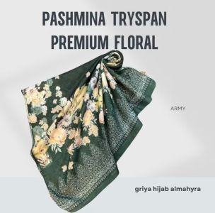Tryspan Premium Floral - Emerald