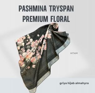 Tryspan Premium Floral - Black