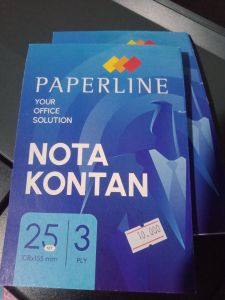 Nota kontan 3 ply merk campur