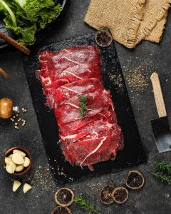 Beef slice less fat 500 gram PDG