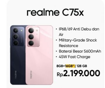 REALME C75X 8+128GB