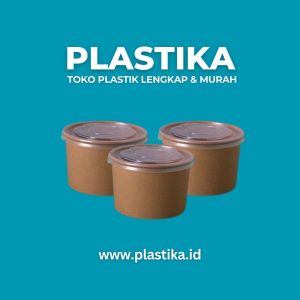 Paper Bowl Kami Kraft 500 Ml (Tanpa Tutup) ASR @25