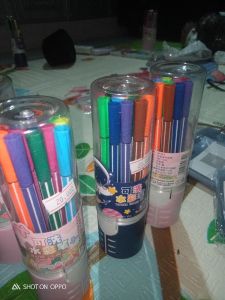 Spidol warna bisa di hapus UK kecil