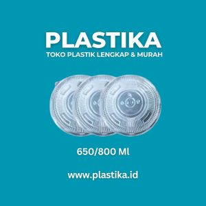 Tutup Paper Bowl Kraft Lid Bowl Kami 650/800 ASR @25