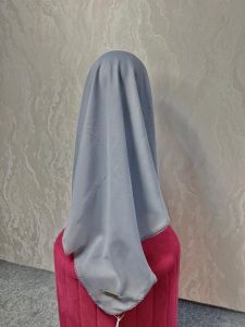 Voal Premium Plain - Denim Grey