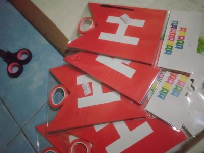Hiasan ulang tahun/ultah huruf