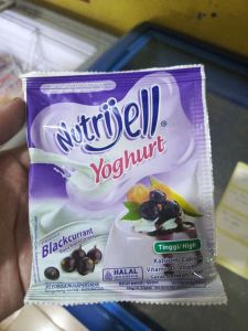 Nutrijel Yoghurt Blackcurrent 30gr