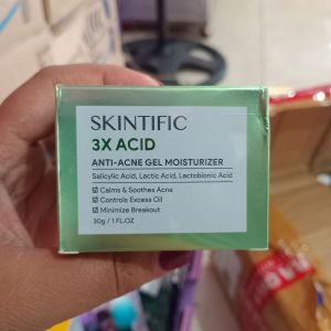 Skintific 3X ACID Anti Acne Gel Moisturizer 30gr